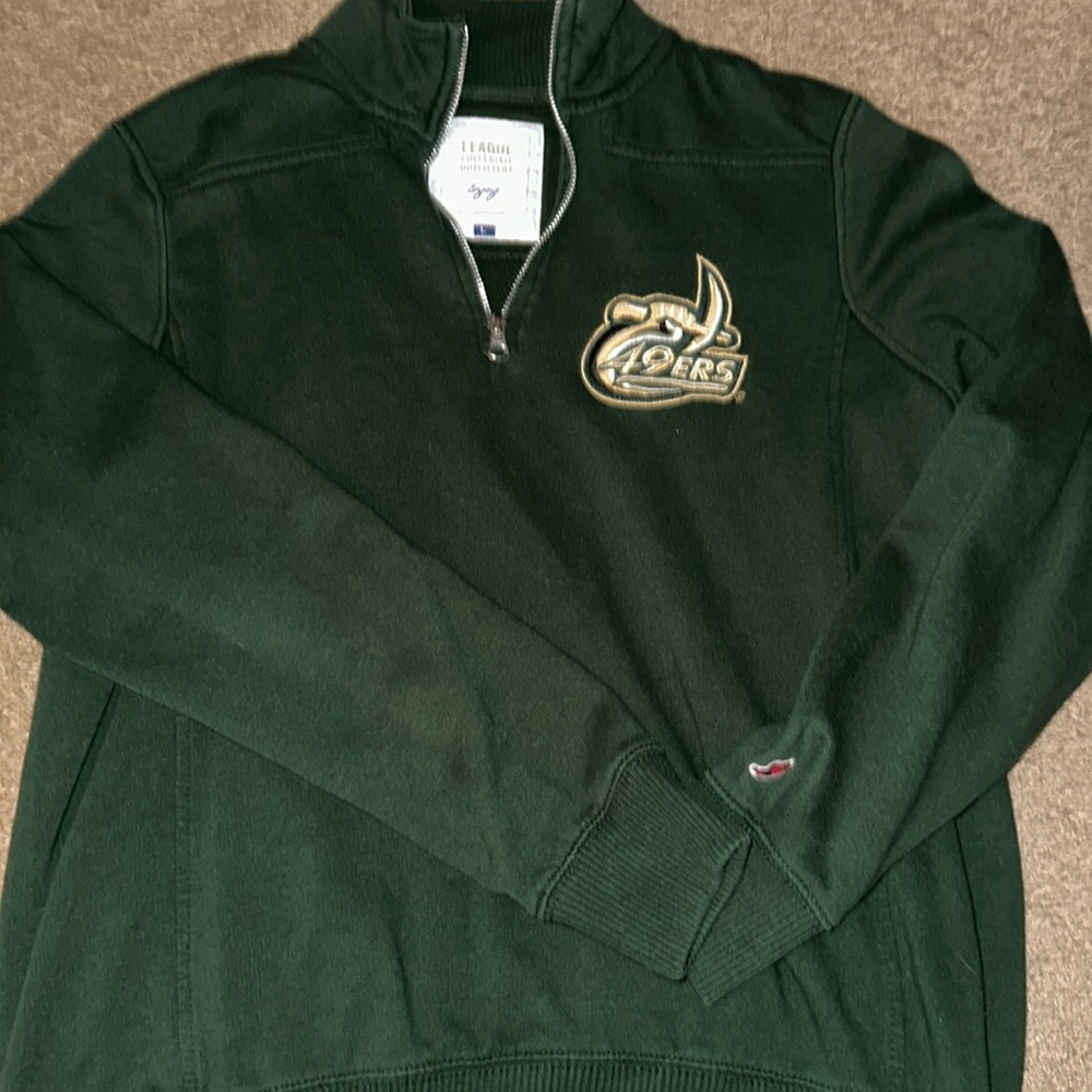 Old logo vintage charlotte quarter zip